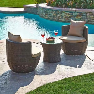 Tables et chaises de relaxation en plein air Design moderne Premium confortable Garantie de 5 ans Couleur et taille personnalisées - Product Image 1