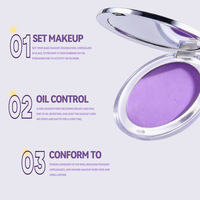 Poudre Crème Correctrice Mate Naturelle Imperméable Lavande Violette Longue Tenue pour Tous Types de Peau OEM