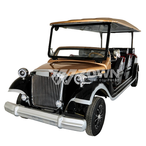 Autobús Turístico Eléctrico Clásico Vintage, Vehículo Retro Antiguo para Puntos Turísticos, Venta Directa de Fábrica - Product Image 3