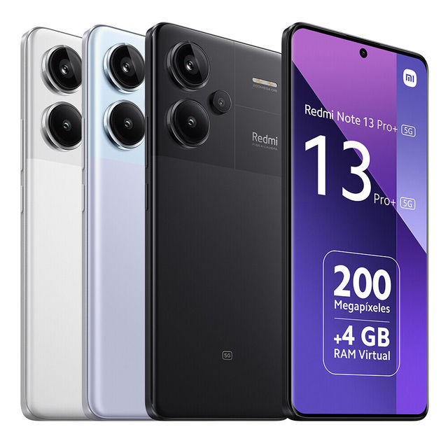 Xia0mi Redmi Note 13 PRO + Plus 5G Original, Unlocked, Smartphone, Mobile Phone, Cell New Smart Phone AMOLED Octa Core 6.7
