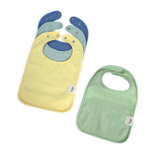 Organic Cotton With Soft Fleece <strong>Bandana</strong> <strong>Bibs</strong> Neutral Color Custom Cartoon Pattern For Boy Girl Washable <strong>Baby</strong> Care <strong>Bib</strong> - Product Image 2