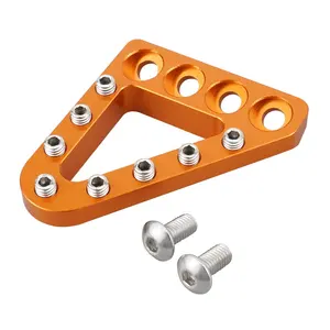 CNC Billet Brake Pedal Lever Plate Tip For KTM 250/350/450 SXF Factory Edition 2015 125-500 SX/SXF/XC/XCF/EXC 2017-2022