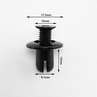 8mm Universal Nylon & POM Auto Rivet Fastener New Condition pour porte pare-chocs couverture garde-boue pare-chocs pince de retenue