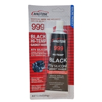 Marqueur d'étanchéité en silicone RTV gris 999, 85g, 35g, mastic silicone 100% silicone