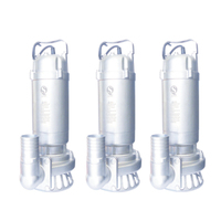 WQ (D) série S304 acier inoxydable 2HP 1.5 pouces-2 pouces 10m pompe à boue Submersible Portable monophasé