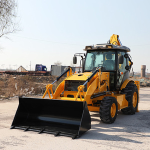 Livraison Gratuite : 5 Machines de Construction, Mini-Excavatrice sur Roues 4x4 avec Benne 4-en-1 et Fonction Rétrocaveuse - Product Image 6
