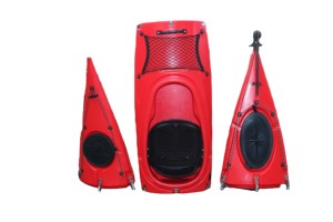 Kayak VICKING Milo de 11.48 Pies (3.5 m), Modular, Desmontable en 3 Partes, para 1 Persona, Rígido, de HDPE, para Recorridos Marítimos, Ligero, para Carreras, Embarcación para Actividades al Aire Libre - Product Image 3