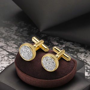 Gemelos de lujo con diamantes y cristales ostentosos al por mayor, <span class=keywords><strong>traje</strong></span> personalizado para hombre, <span class=keywords><strong>camisa</strong></span>, accesorio de moda, esmoquin de boda, joyería de moda, regalo - Product Image 5