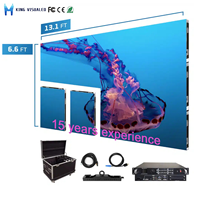 Écran LED P3.91 500X1000mm, 4500 Nits, haute luminosité, écran LED à raccordement sans soudure, pour événements scéniques en extérieur