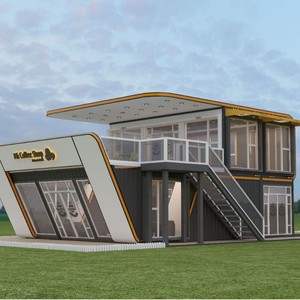 Tienda Moderna en Contenedor, Diseño Modular Rectangular para Uso en Exteriores - Product Image 1