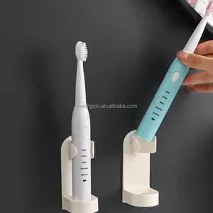 Suporte de escova de dentes elétrica de plástico, mais novo suporte de montagem na parede para banheiro, organizador para escova de dentes, suporte para armazenamento, 2022