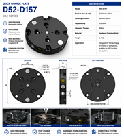 Pièces détachées CNC pour rail coulissant, guides coulissants sur mesure de précision, accessoires mécaniques