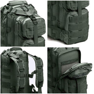 Mochila Táctica MOLLE Impermeable y Ligera con Camuflaje para Senderismo, Caza, Entrenamiento CS y Asalto al Aire Libre - Product Image 3