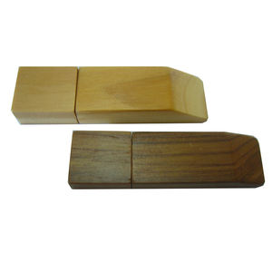 Clé USB 2.0 portable avec logo personnalisé, clé USB en bois écologique, capacités 8 Go, 16 Go, 32 Go, 64 Go, 128 Go, nouvelle clé USB - Product Image 1