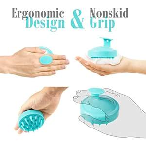 แปรงนวดหนังศีรษะ200ชิ้นแปรงนวดหนังศีรษะอุปกรณ์นวดหนังศีรษะแปรงขจัดรังแค - Product Image 4