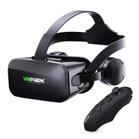 Casque VR le plus récent, lunettes VR 3D avec distance focale réglable, casque stéréo pour téléphone portable Android iPhone, cinéma 3D, jeu