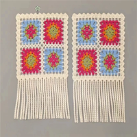 Patch en tissu écologique soluble dans l'eau à coudre, broderie ajourée au crochet, garniture de poche, frange, pièce florale, accessoire vestimentaire