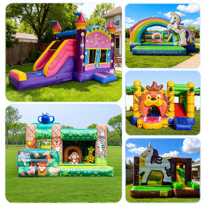 बच्चों के पार्टी के लिए बड़े आउटडोर इंफ्लेटेबल वाटर स्लाइड प्लेग्राउंड स्विमिंग पूल स्लाइड - Product Image 6