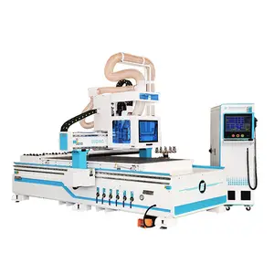 Cambiador de herramientas automático de 9KW, husillo, máquina para hacer muebles, enrutador cnc de madera