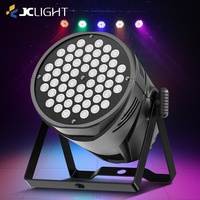 Projecteurs LED PAR60 PAR54 en aluminium de haute qualité 200W RGBW avec contrôle DMX512, température de couleur 3200-6000K pour discothèques