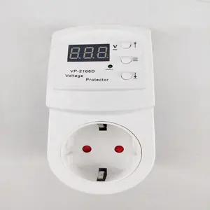 High Quality Voltage Protector 2168D 16A With Surge Protector Socket Switch