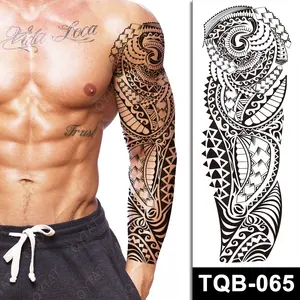 यूनिसेक्स निविड़ अंधकार अस्थायी स्टीकर टैटू आस्तीन पूर्ण हाथ नकली टैटू/Tatto
