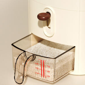 Cubo de arroz sellado a prueba de humedad para el hogar, contenedor y almacenamiento de alimentos, prensa, dispensador de arroz - Product Image 5