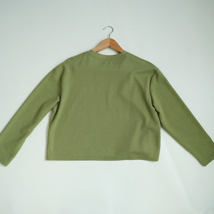 T-Shirt <span class=keywords><strong>Termica</strong></span> Unisex a Maniche Lunghe in Cotone Morbido con Collo Tondo e Spalle Scese, Personalizzabile con Ricamo - Product Image 1