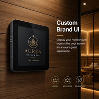 Thermostat de sauna intelligent TFT WiFi, contrôleur de sauna intelligent avec écran tactile, panneau de commande de sauna pour spa à domicile