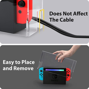 Funda Protectora de Dibujos Animados Compatible con Base para TV OLED, Caja de Exhibición Acrílica Impermeable y Antiarañazos para Switch - Product Image 6