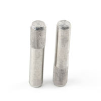 Goupilles d'alignement parallèles moletées en acier inoxydable 304 pour assemblage de précision