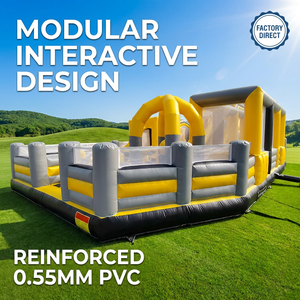 Ciudad <span class=keywords><strong>de</strong></span> Obstáculos Inflable <span class=keywords><strong>de</strong></span> PVC <span class=keywords><strong>de</strong></span> Grado Comercial, Pista <span class=keywords><strong>de</strong></span> Desafíos Modular Interactiva para Eventos Corporativos y Formación <span class=keywords><strong>de</strong></span> Equipos EN14960 - Product Image 3