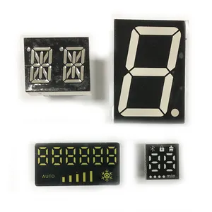 Large 5" 8" 12" 16" 20" White Color 7 Segment 1 Digit Led Display CE RoHS