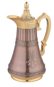 Carafe Dallah Arabe <span class=keywords><strong>Creed</strong></span> Unified 0.6L & 1.0L, Ensemble Double, Coque Métallique, Intérieur en Verre, pour Ramadan Iftar, Gulf Mart, Achat en Gros - Product Image 4