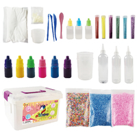 Nouveau Style construit la motricité enfants bricolage Slime faisant des Kits intéressant pâte à modeler jouets éducatifs Slime Kit faisant du bricolage Slime amusant