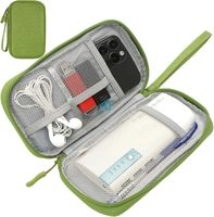 Bolsa de Almacenamiento para Dispositivos Electrónicos, Moderna, con Múltiples Bolsillos para Cables, Audífonos, Accesorios Digitales de Viaje