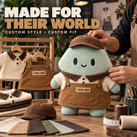 Vêtements de poupée personnalisés pour poupées articulées, poupées en peluche en coton, figurines robotiques, vêtements de poupée de différentes formes, service OEM personnalisé