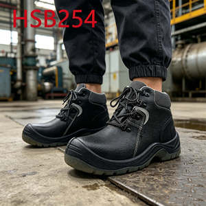 Chaussures de sécurité ZYF, design avec accents réfléchissants pour conditions de faible luminosité, pour installations industrielles, système de soutien flexible, bottes de travail HSB254 - Product Image 1