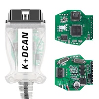 Herramienta de diagnóstico OBD2 para coche, escáner FTDI FT232RL, Chip K-LINE, interfaz DCAN K + DCAN OBD2, Cable para BMW