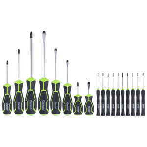 Outoos <b>Screwdriver</b> Set 20 Pcs Precision Phillips Magnetic Anti-Slip Handle For DIY Repair Home Use - Product Image 2