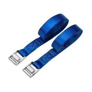 Cam buckle Strap 1'' Polyester Webbing Strap Cam buckle Tie Down For Transport Cam buckle Tie