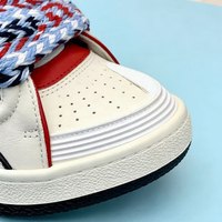 Chaussures décontractées de créateur Lanvine 2026 pour hommes et femmes, baskets de luxe en cuir véritable gaufré, baskets plateforme, baskets d'extérieur