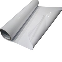 Autocollant imprimable en vinyle blanc PVC imprimé éco-solvant 80mic 100mic en vinyle auto-adhésif
