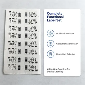 Glossy Custom Brand Stickers <b>Waterproof</b> Oil Proof Die Cut Vinyl Product Packaging <b>Label</b> Stickers - Product Image 5