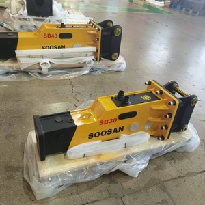 SOOSAN หัวเจาะไฮดรอลิก รุ่น SB30 เครื่องยนต์แบบเก็บเสียง ขนาดดอกสกัด 53 มม. สำหรับรถขุด 2.5-4.5 ตัน รับประกัน 1 ปี คุณภาพสูง - Product Image 1