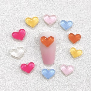 12 couleurs amour coeur Nail Art décoration bonbons <span class=keywords><strong>Macaron</strong></span> <span class=keywords><strong>Mini</strong></span> mignon breloques ongles pièces mariage manucure accessoires bijoux à bricoler soi-même - Product Image 3