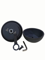 Kettlebell en acier réglable avec revêtement en poudre JIT, capacité de 32 kg, fabriqué en Chine pour une utilisation en salle de sport, best-seller