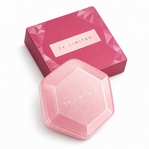 Iluminador Facial y Corporal en Polvo Compacto, Compacto Hexagonal con Espejo, Brillo Superfino, Cosmético Iluminador - Product Image 5