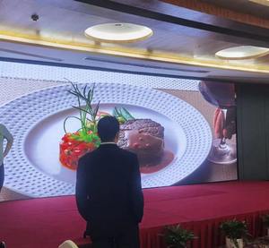 PrivaLED 500x1000mm毫米铝制发光二极管墙板p2.6 p2.84高性能室内租赁发光二极管显示屏 - Product Image 6