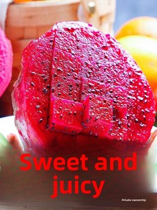 Guangxi Jindu No.1 grande drago rosso frutta 5kg miele fresco di frutta con gusto dolce per le donne incinte frutta di stagione - Product Image 5